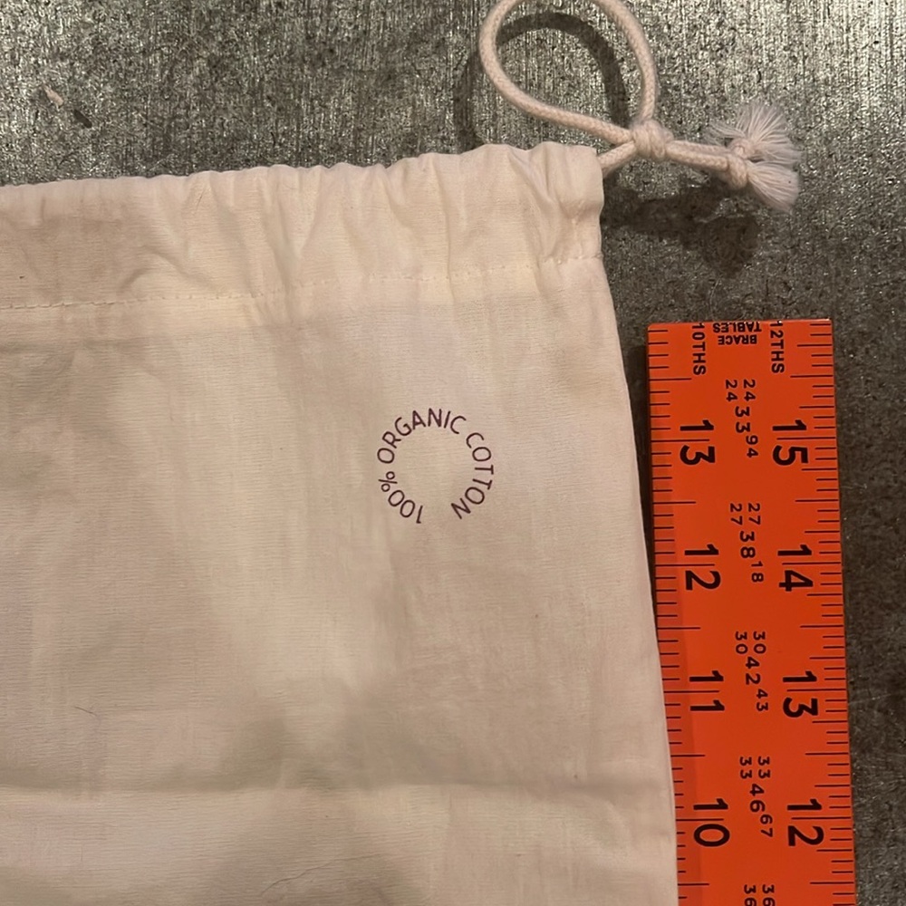 NWOT 15x19” STELLAMcCARTNEY Dust Bag, Cream - Picture 2 of 3